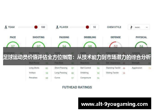 足球运动员价值评估全方位指南：从技术能力到市场潜力的综合分析